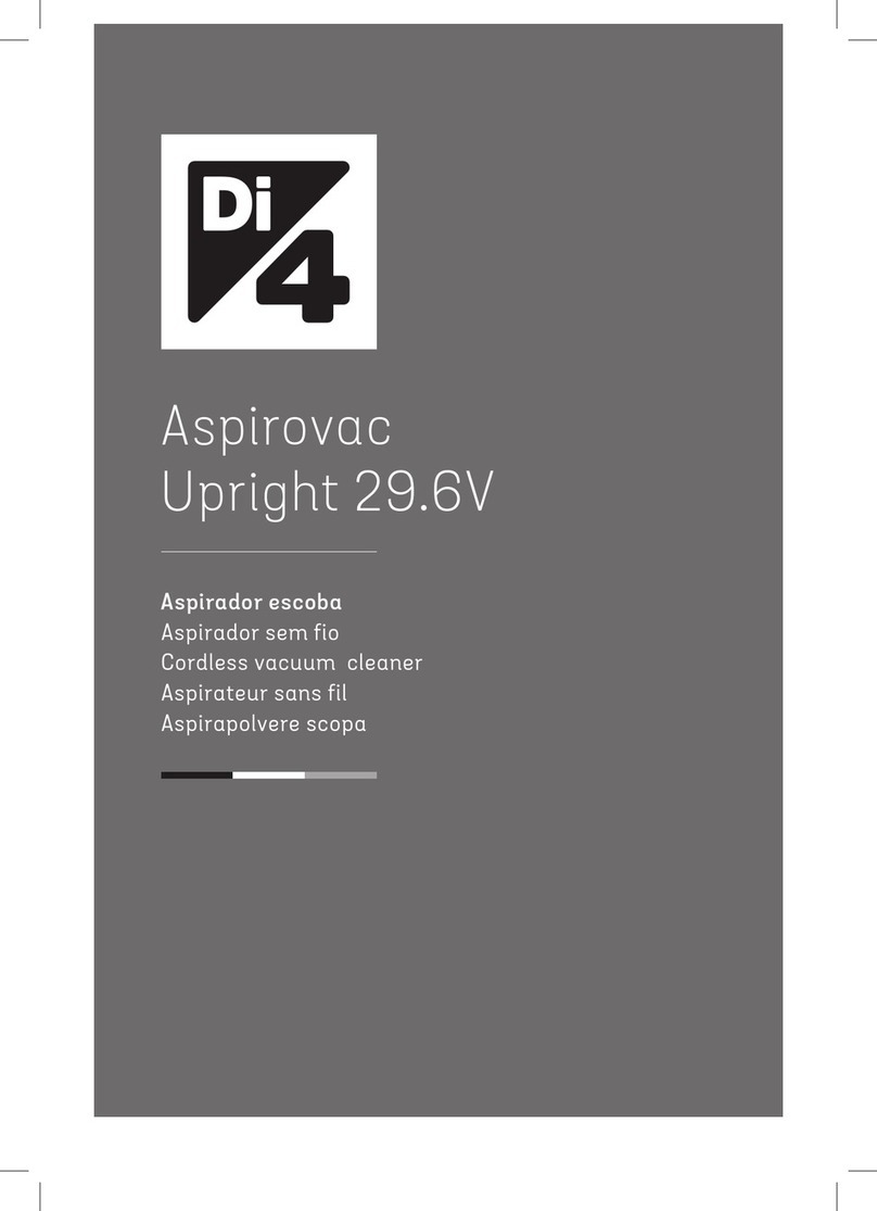 Di4 Aspirovac Upright 29.6V User manual