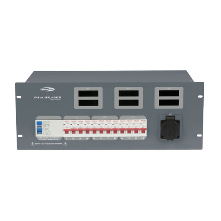 Showgear PSA-32A12S User manual