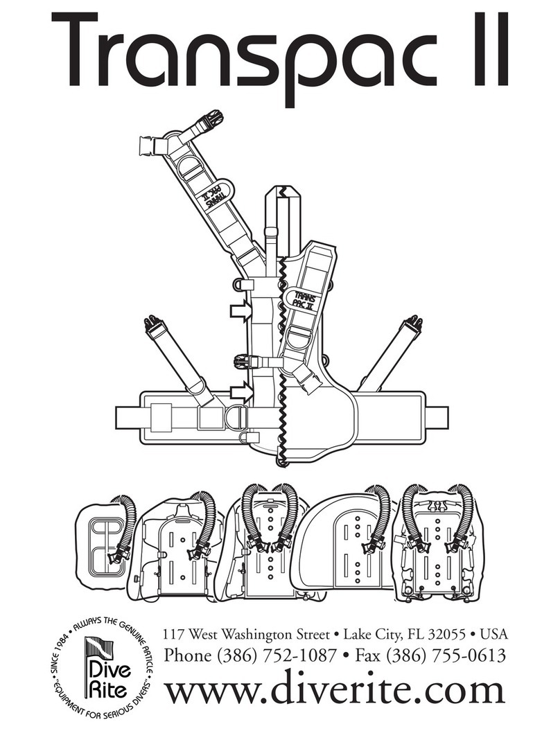 Dive Rite Transpac II User manual