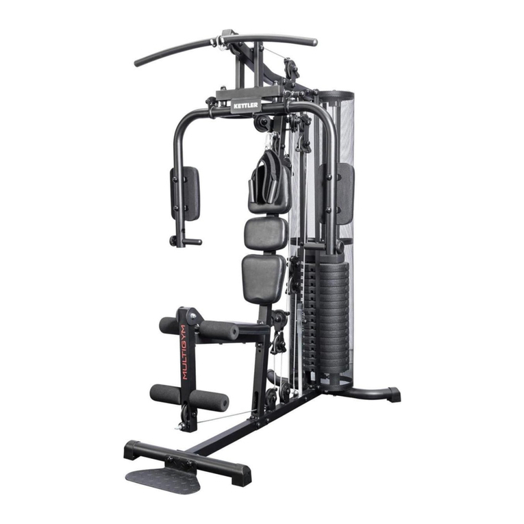 Kettler MULTIGYM Instructions for using