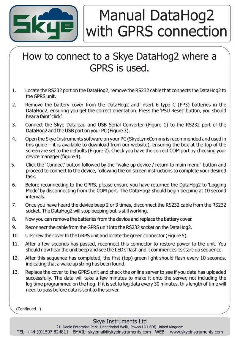 Skye DataHog2 manual