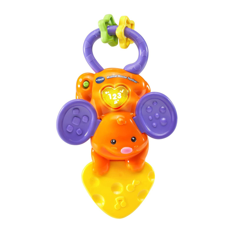 VTech Baby Musical Mouse Teether User manual