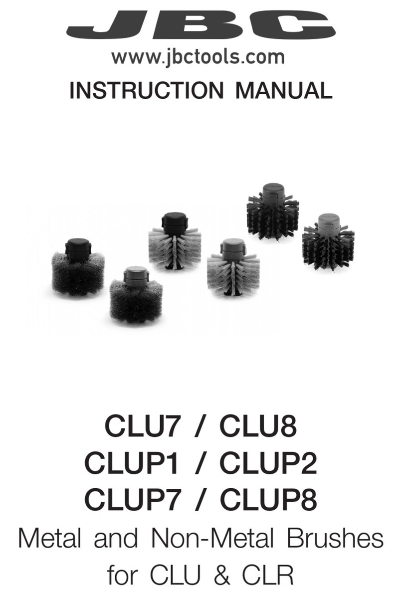 jbc CLU7 User manual