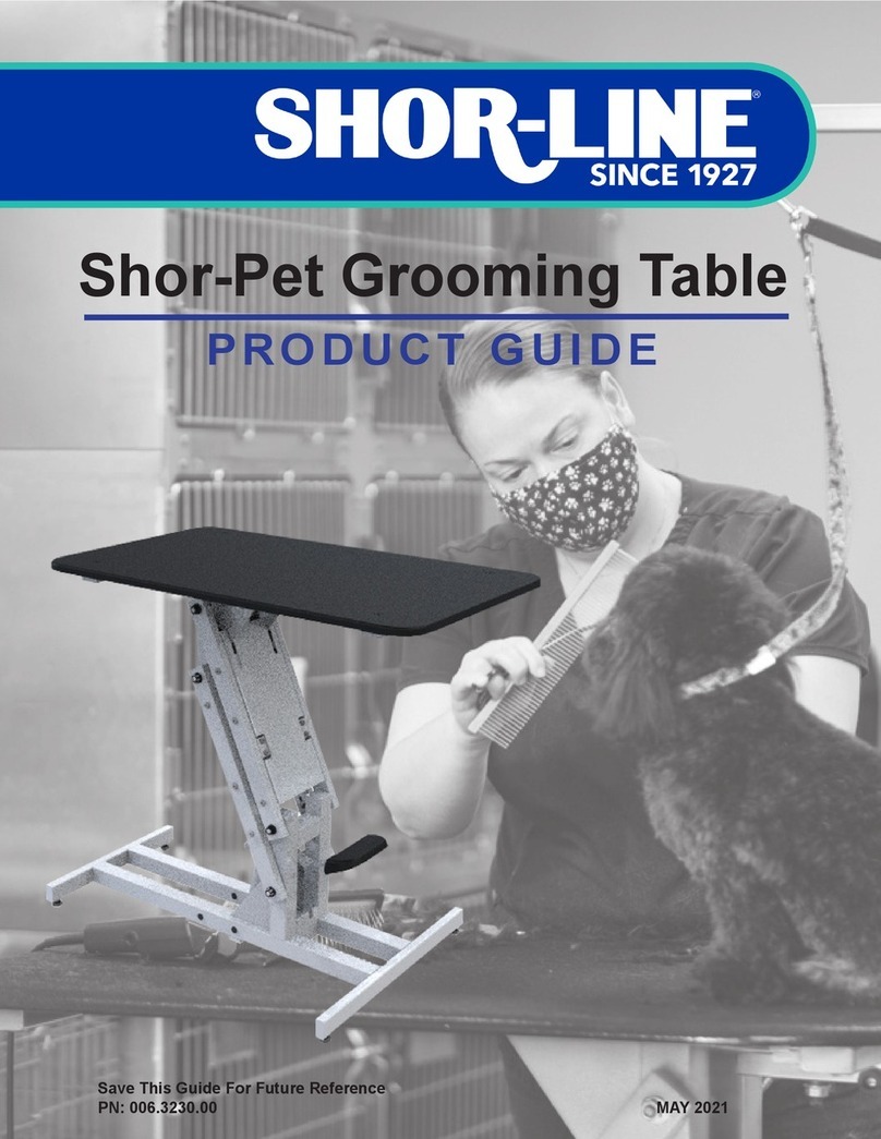 SHOR-LINE 006.3230.00 User manual