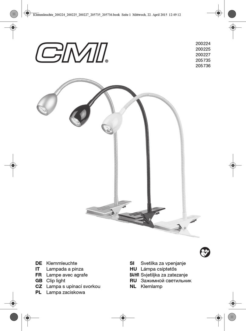 CMi 200 224 operating instructions