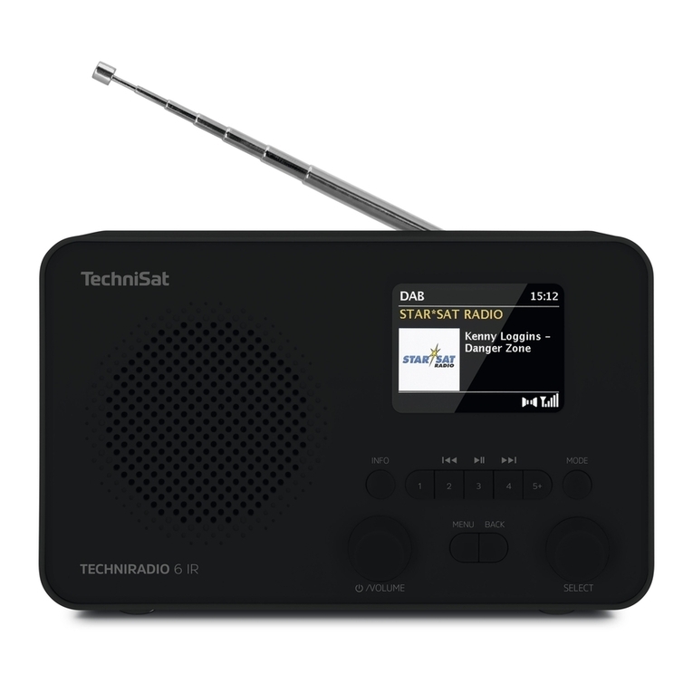 TechniSat TECHNIRADIO 6 IR instruction manual