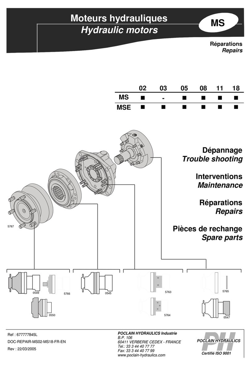 poclain hydraulics MS02 manual