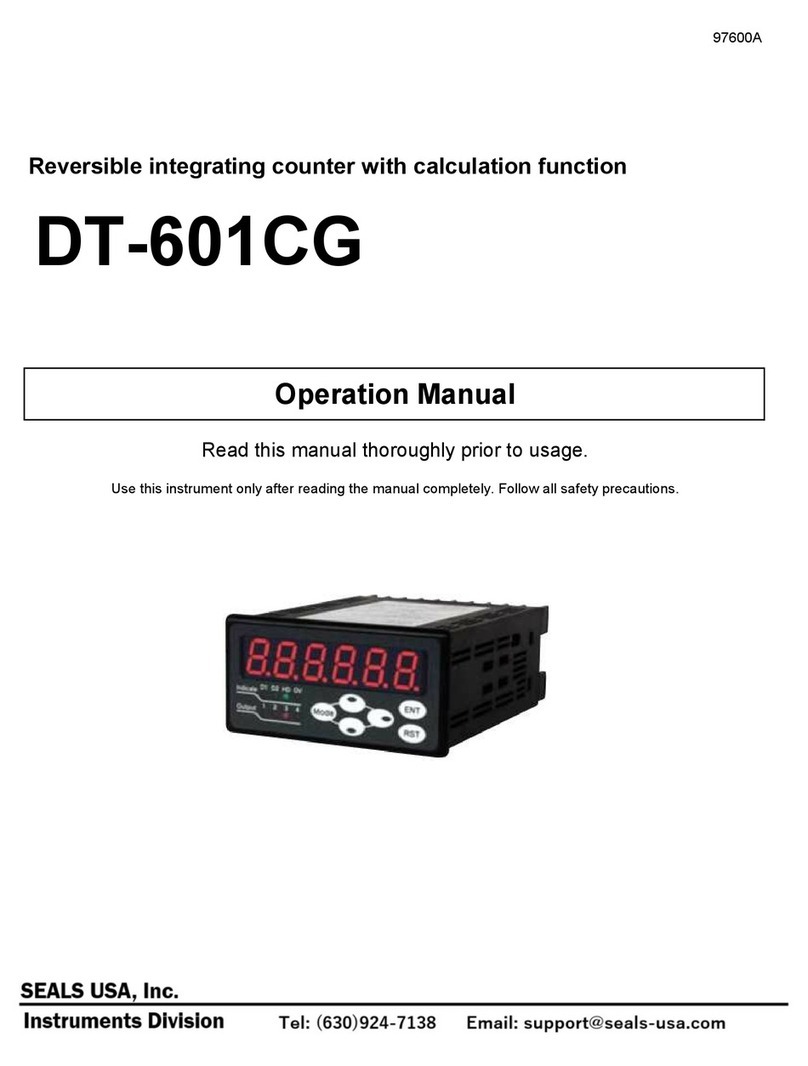 Seals DT-601CG User manual