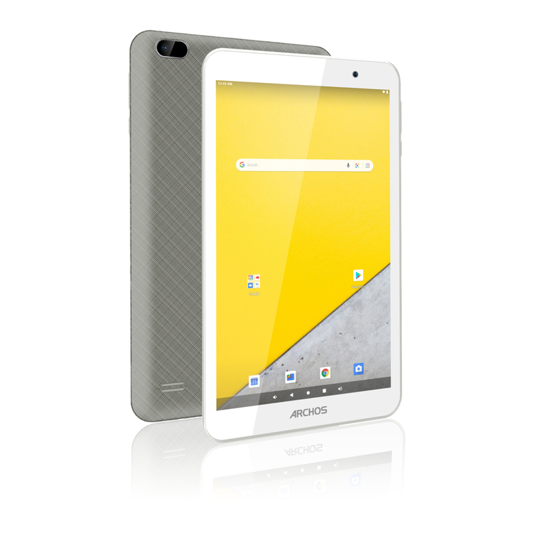 Archos T80 WiFi User manual