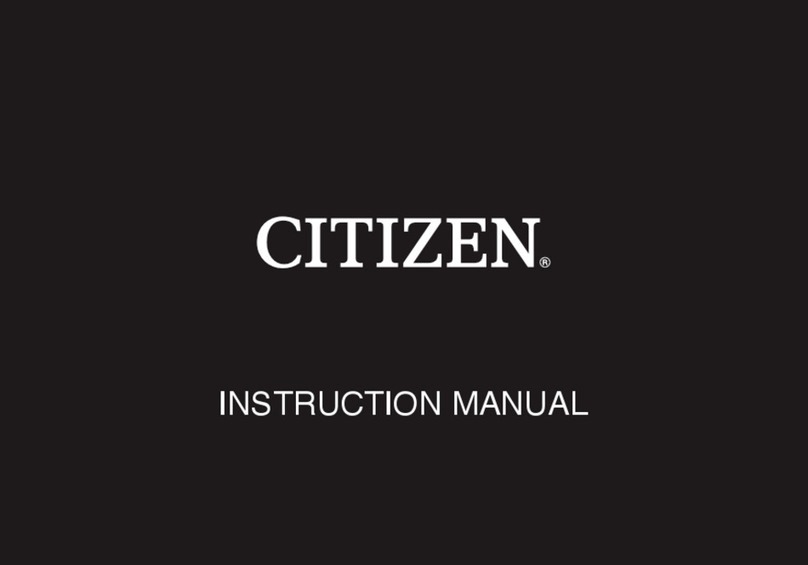 Citizen 41 series instruction manual