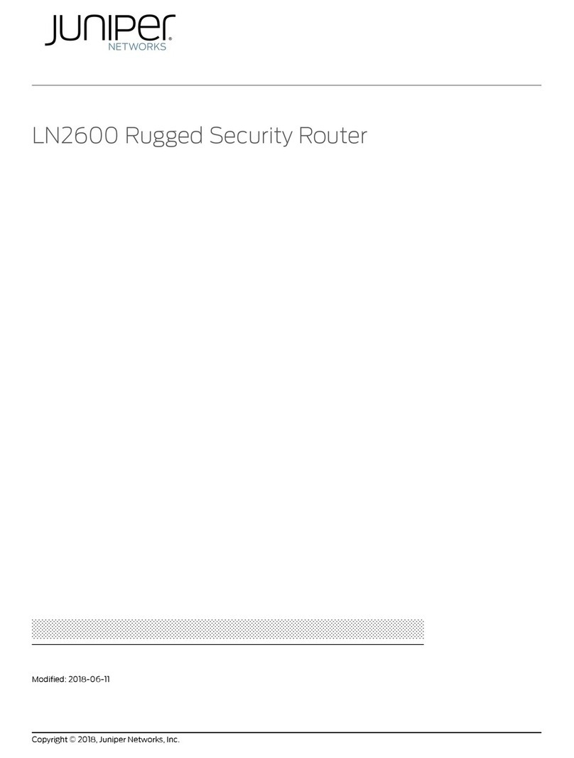Juniper LN2600 User manual Juniper LN2600 User manual
