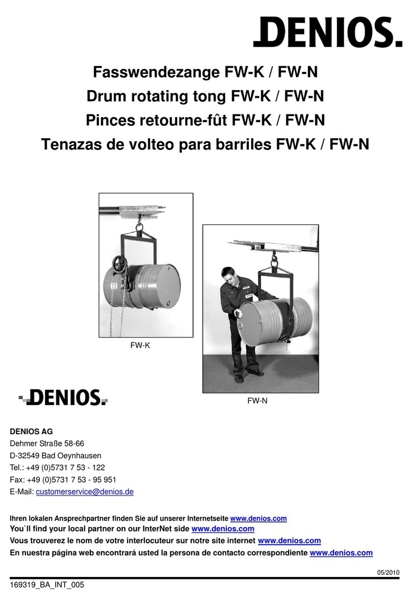 Denios FW-K manual Denios FW-K manual