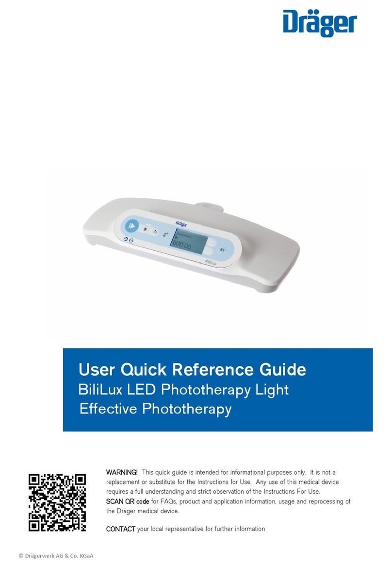 Dräger BiliLux User manual