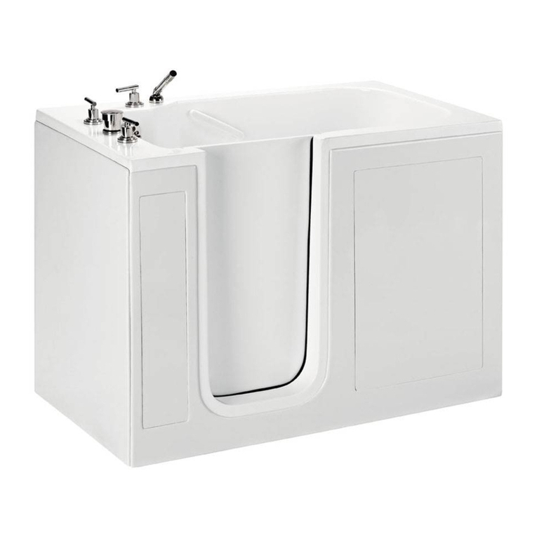 M-TI BASICS Walk - in Tub manual