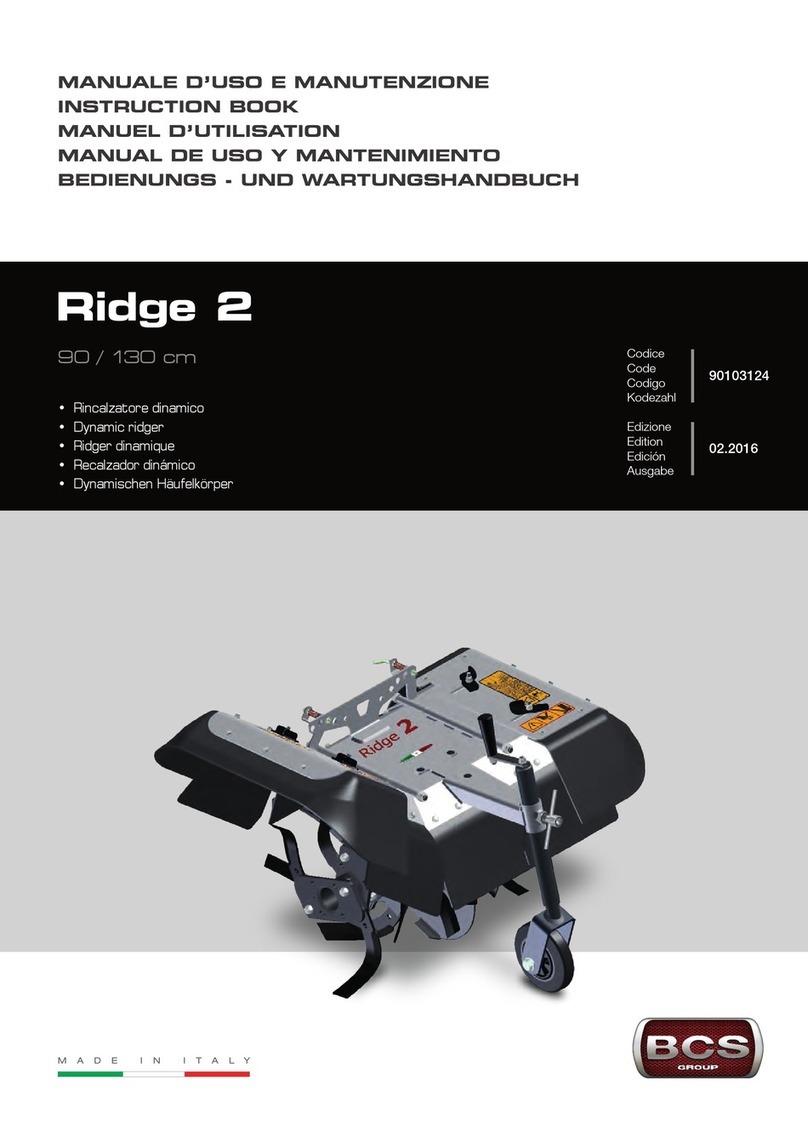BCS Ridge 2 Instruction book