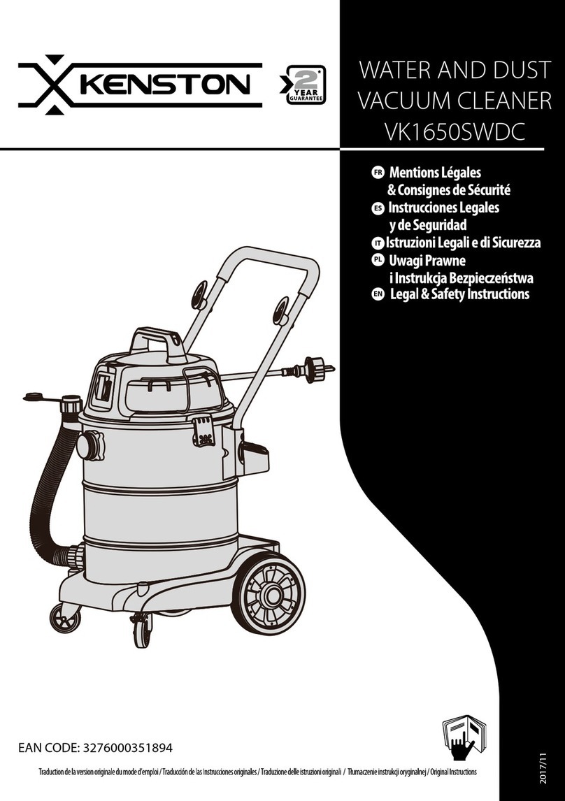 Kenston Power VK1650SWDC Installation instructions