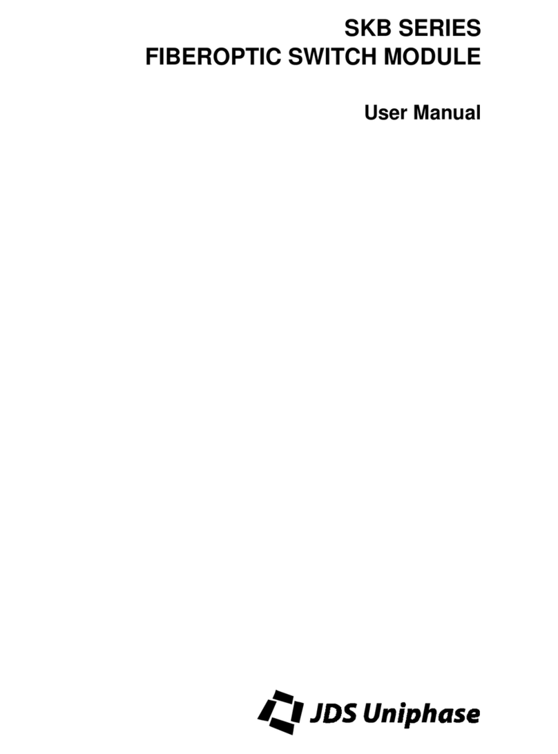 JDS Uniphase SKB Series user manual