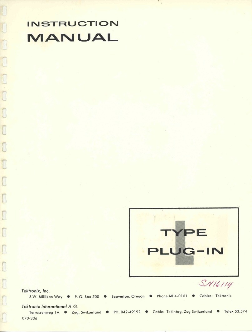 Tektronix TYPE L User manual