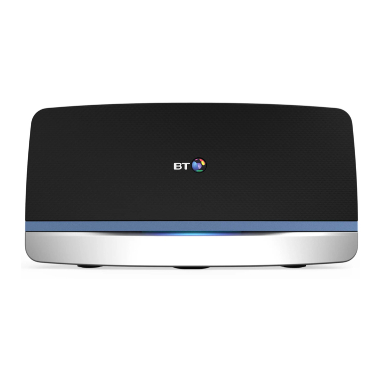 BT HUB5 User manual