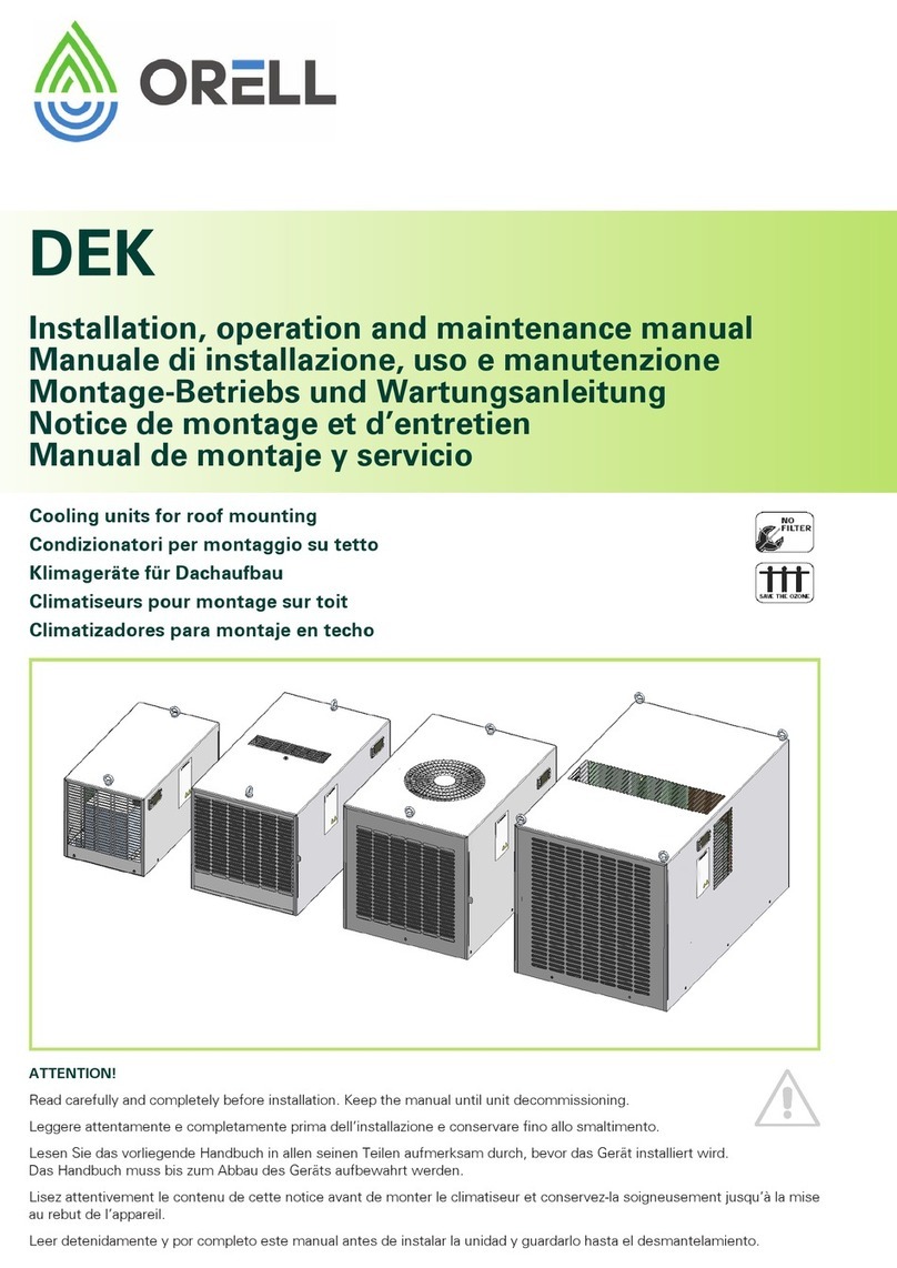 ORELL DEK User manual