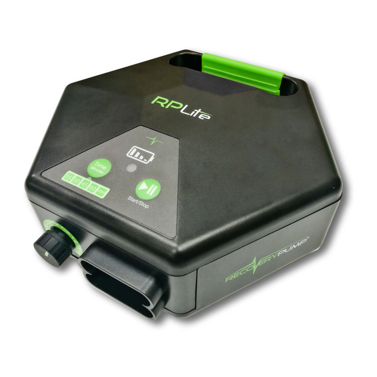 Recovery Pump RP Lite Model 760R user manual