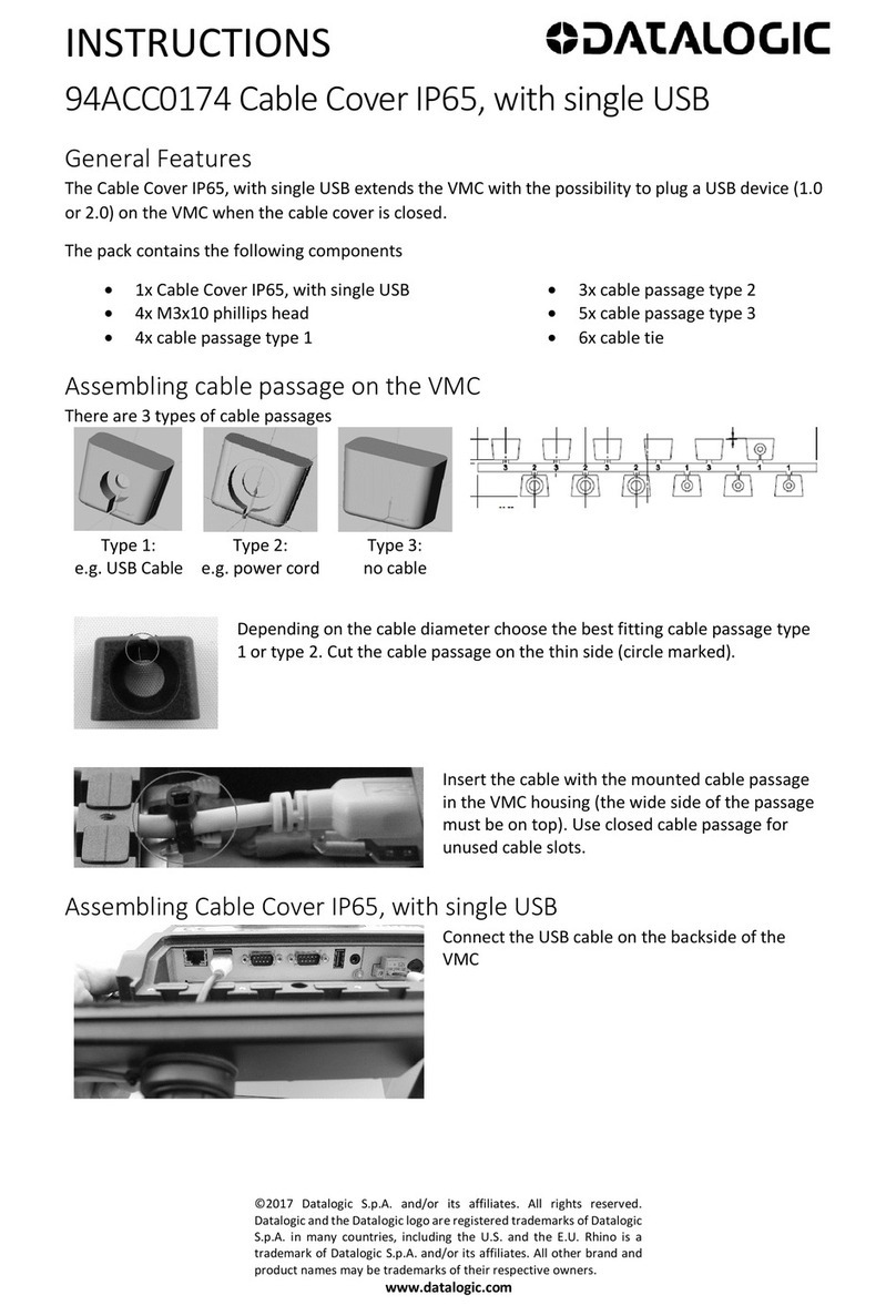 Datalogic 94ACC0174 instructions