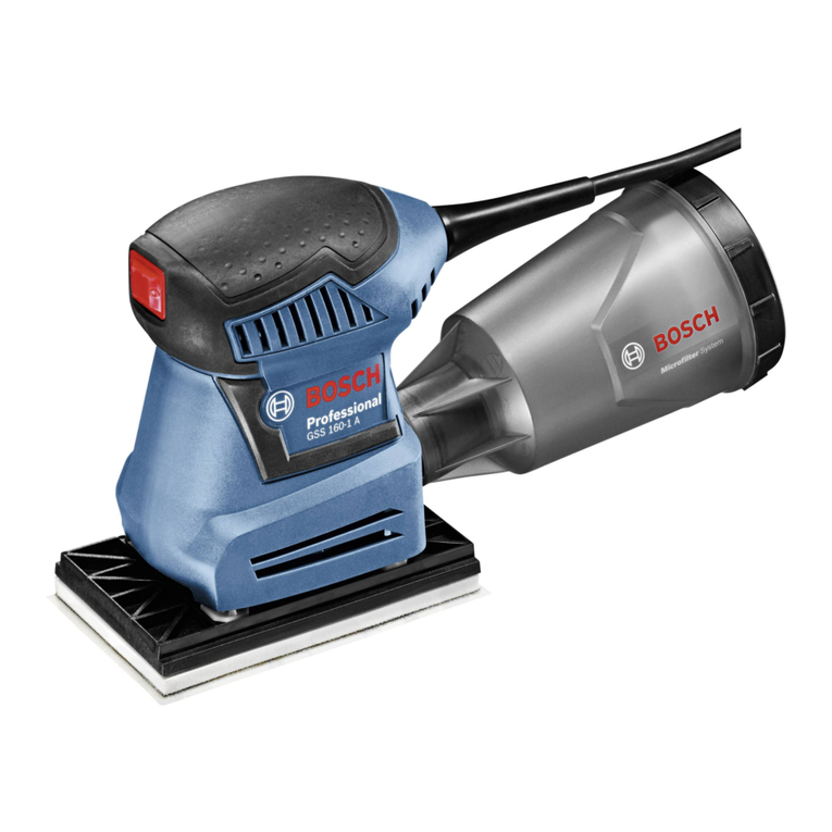 Bosch GSS Professional Original instructions Bosch GSS Professional Original instructions