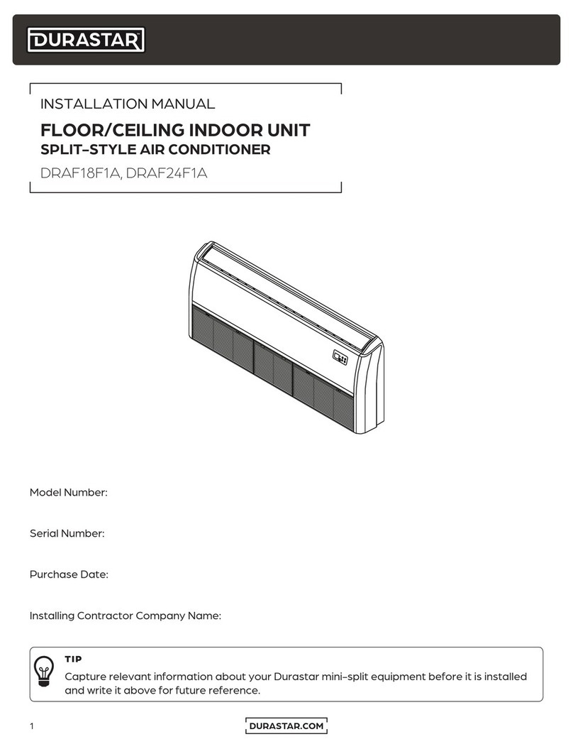 DURASTAR DRAF18F1A User manual