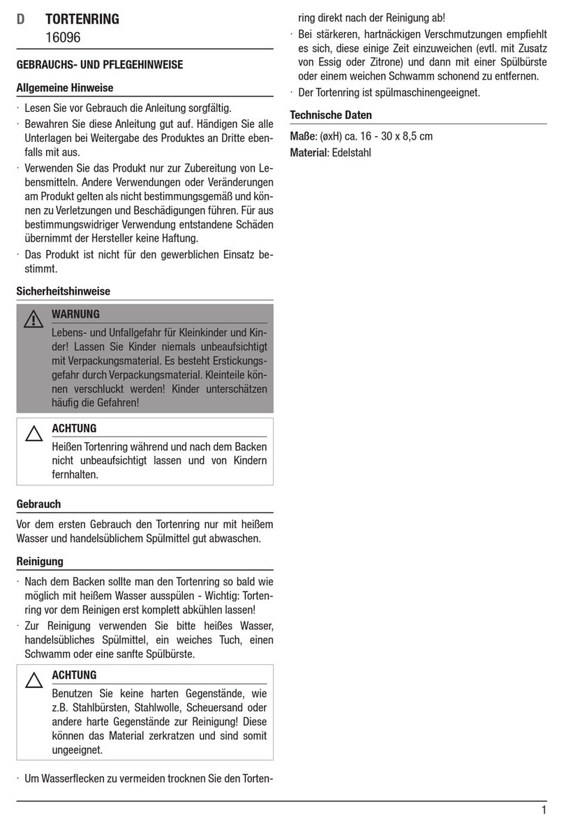 Haushalt International 16096 quick start guide