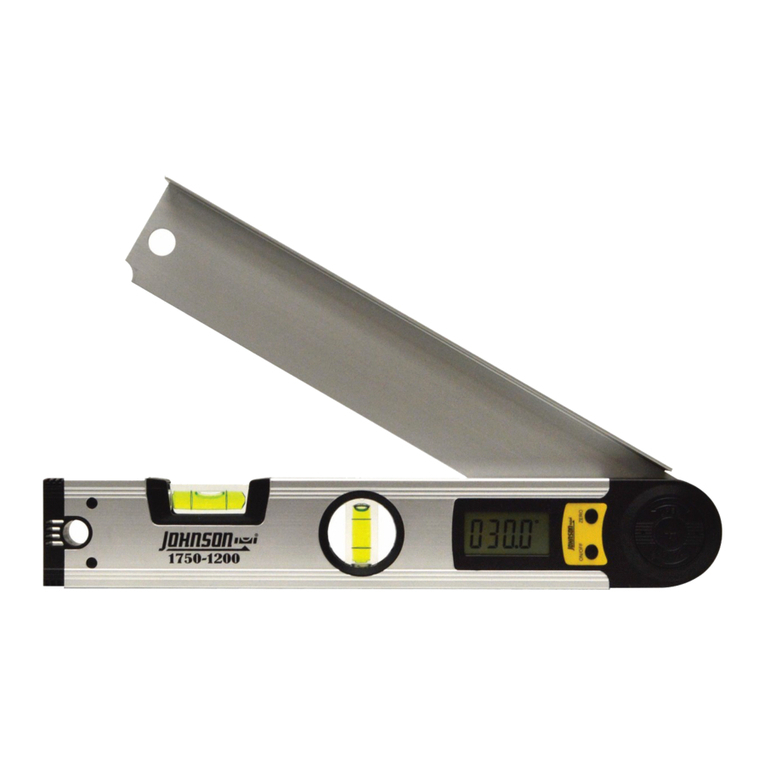 Johnson Level & Tool 1750-1000 User manual
