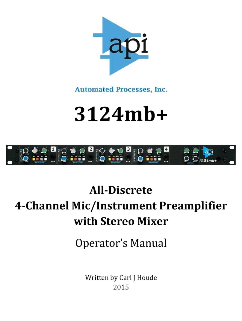 API 3124mb+ User manual