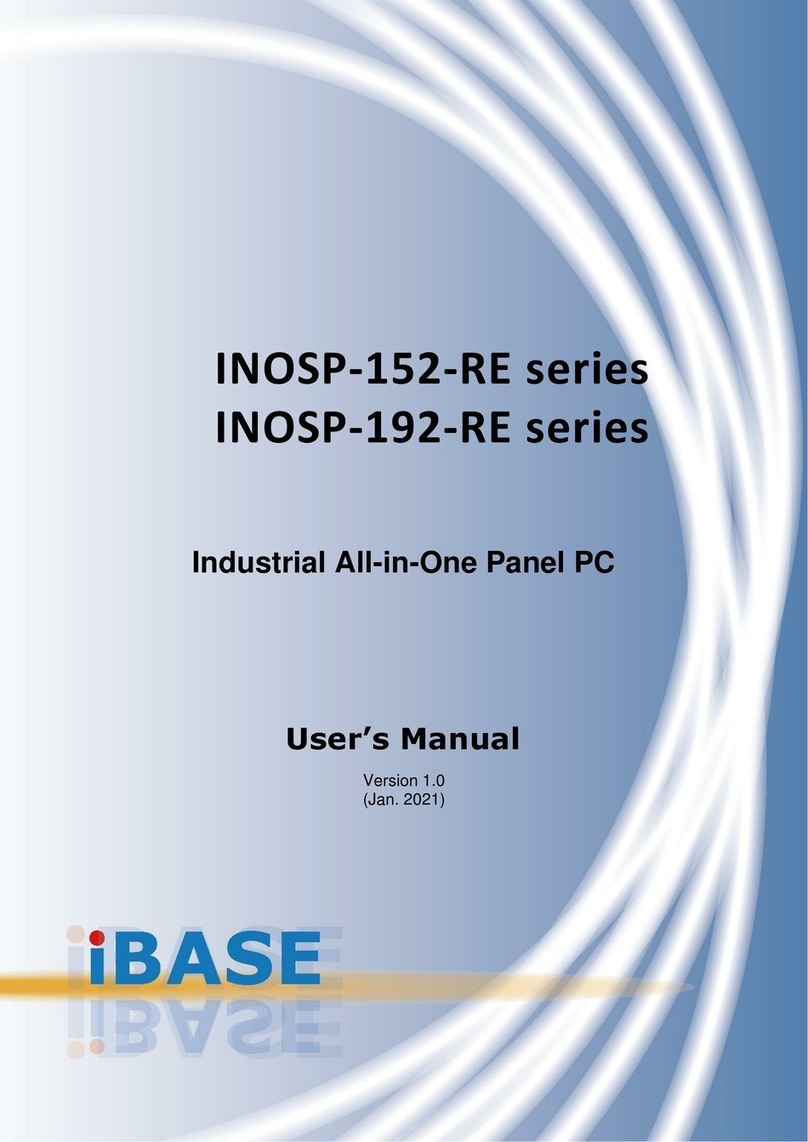 IBASE Technology INOSP-152-RE Series user manual