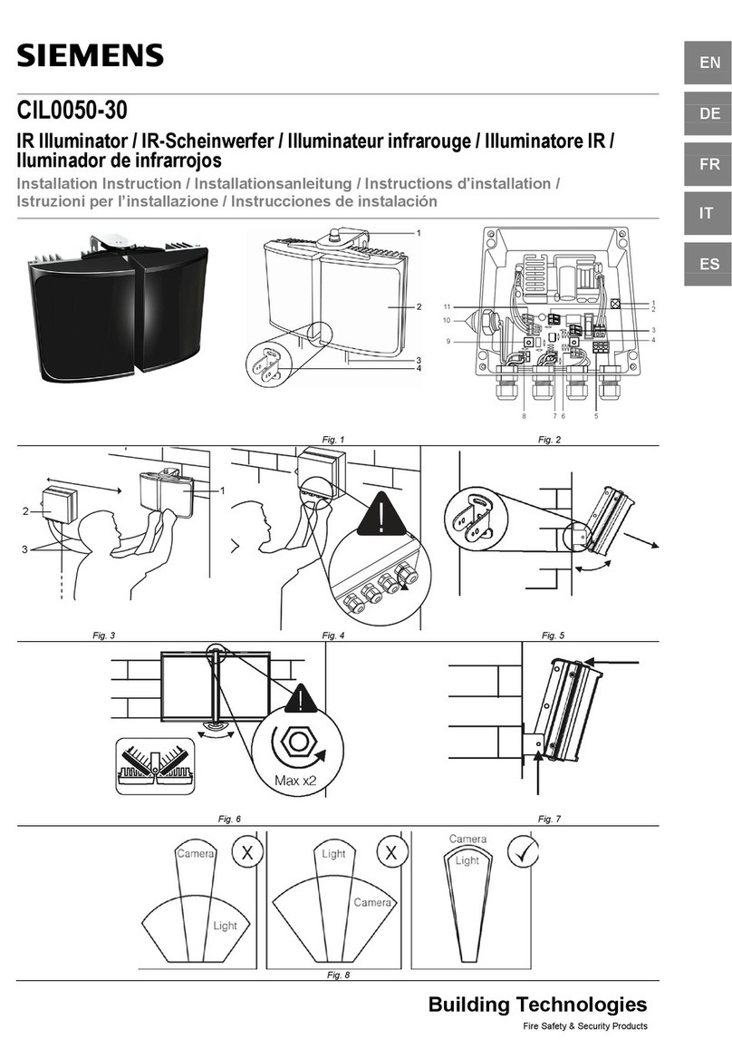 Siemens CIL0050-30 Installation instruction Siemens CIL0050-30 Installation instruction