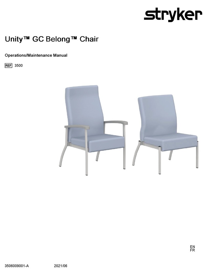 Stryker Unity GC Belong 3500 Manual
