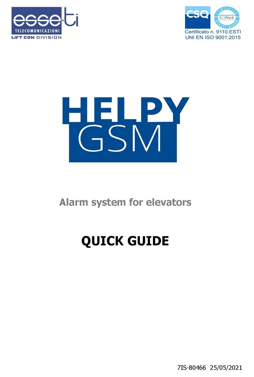 Esse-ti Helpy GSM User manual