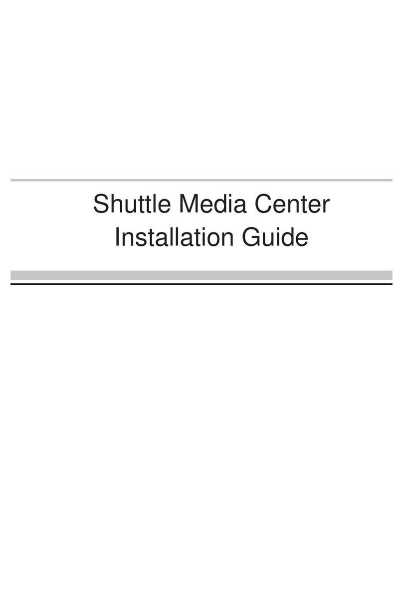 Shuttle Media Center installation guide