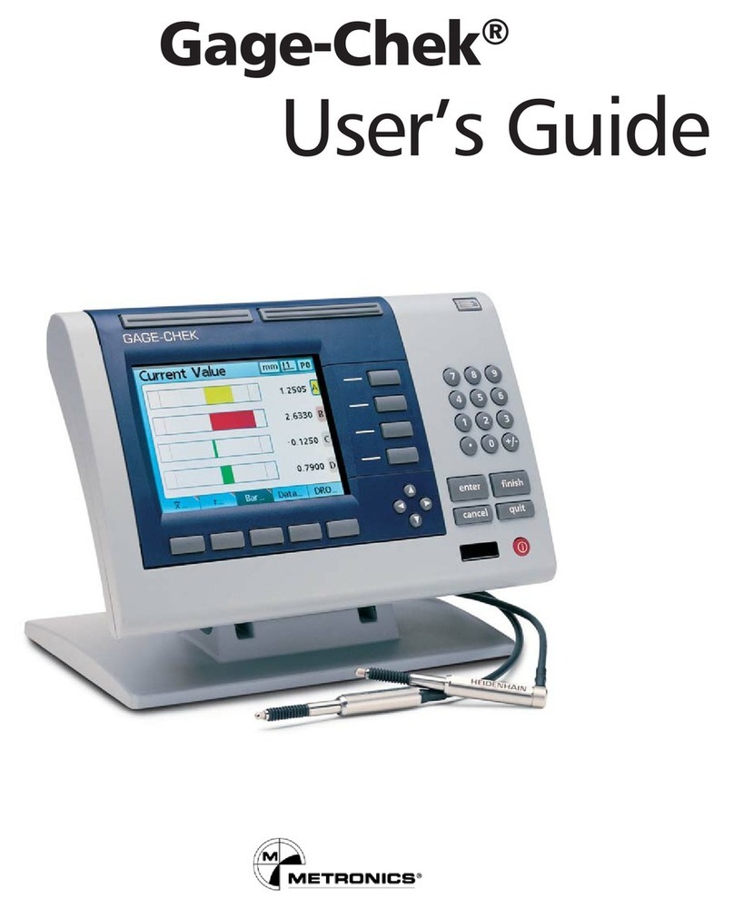 Metronics Gage-Chek user guide