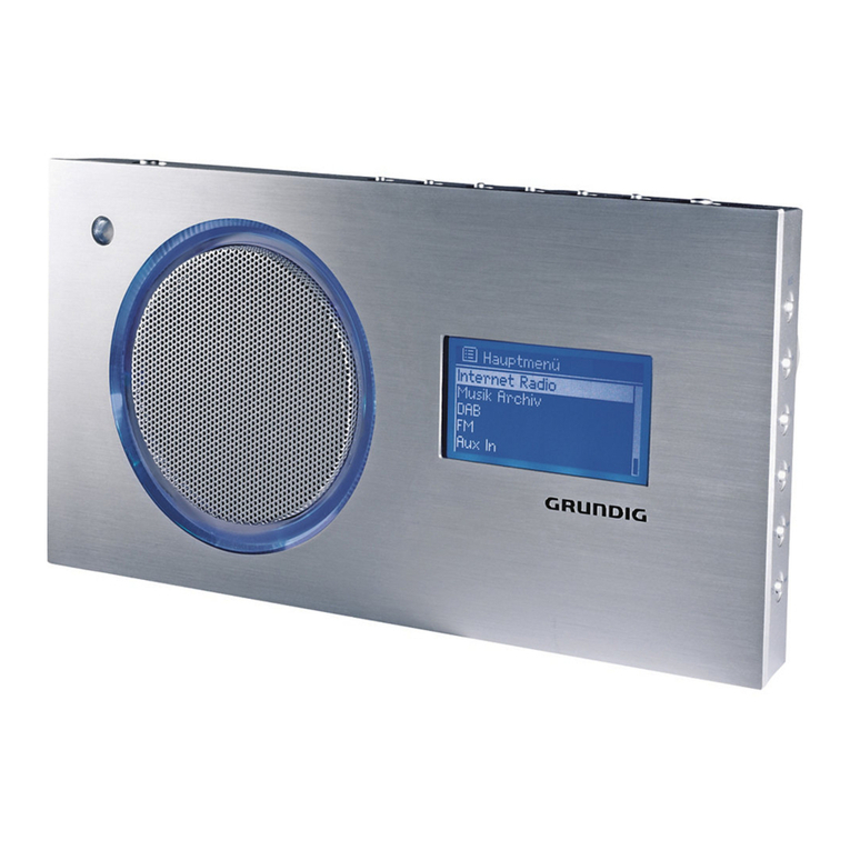 Grundig Cosmopolit 7A WEB Quick start guide