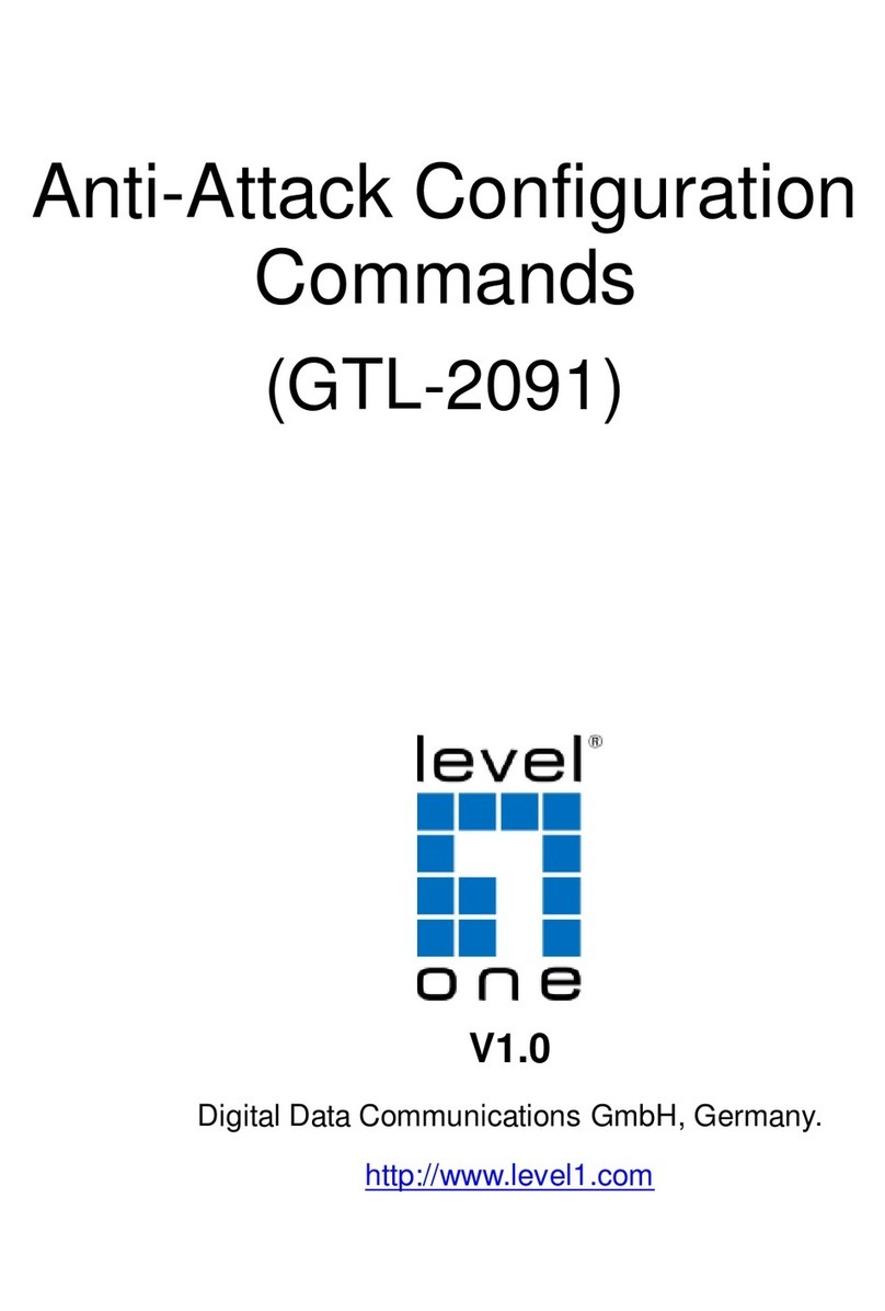 Digital Data Communications Level One GTL-2091 manual Digital Data Communications Level One GTL-2091 manual