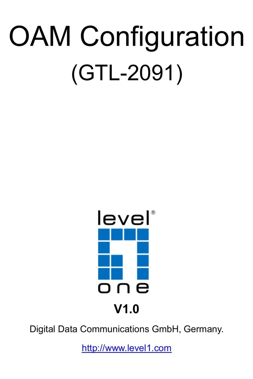 Digital Data Communications Level One GTL-2091 manual Digital Data Communications Level One GTL-2091 manual