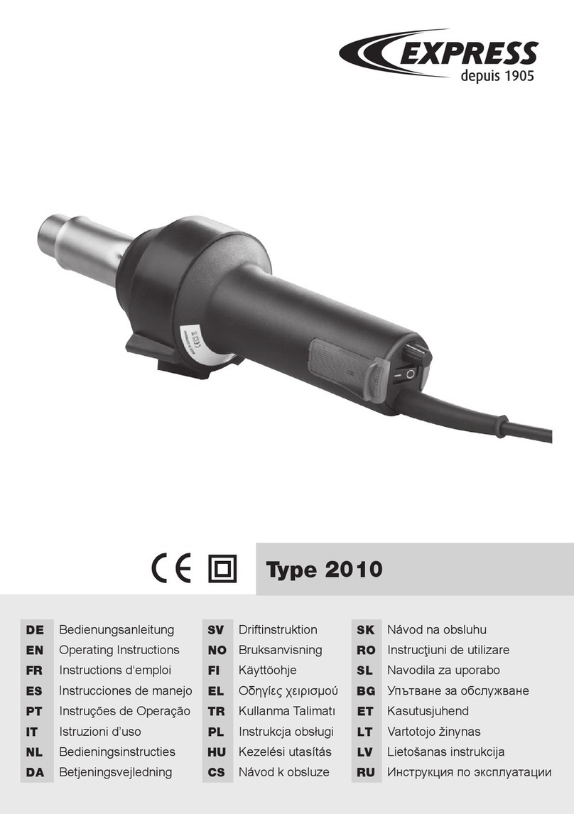Express 2010 operating instructions