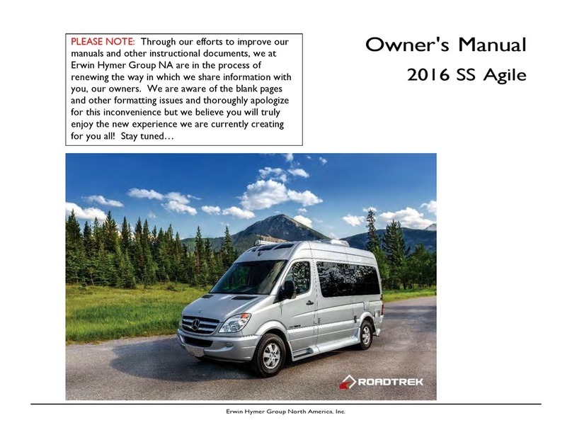 Roadtrek SS Agile 2016 User manual
