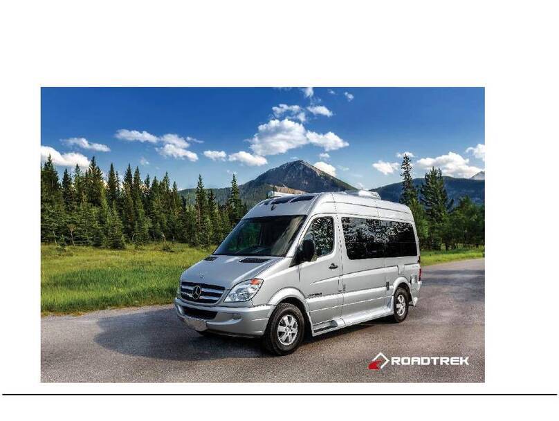 Roadtrek SS Agile 2017 User manual