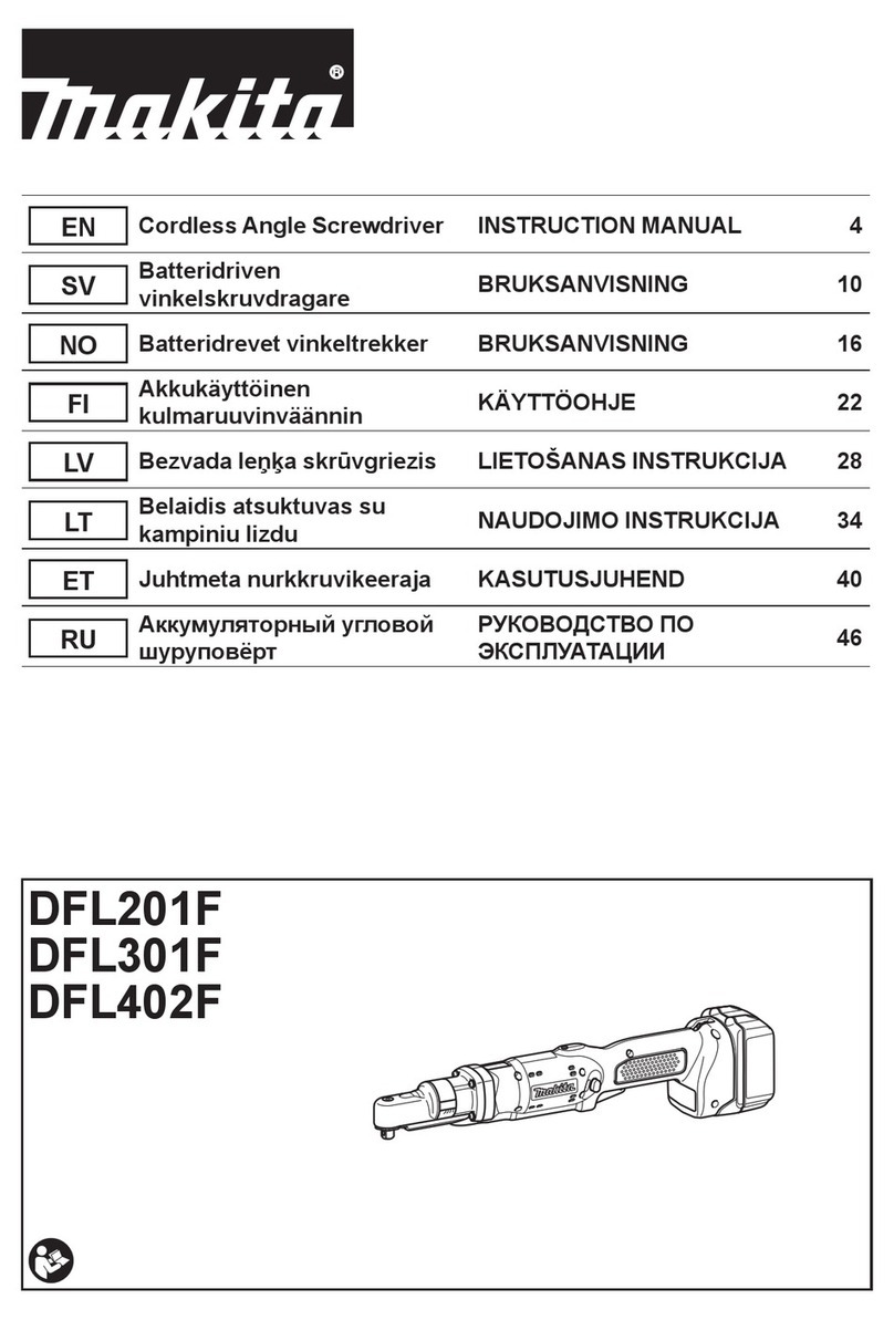 Makita DFL201F User manual