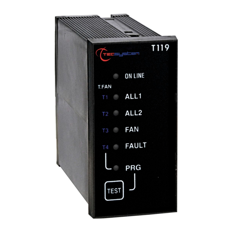 TECSYSTEM T119 Setup and Programming