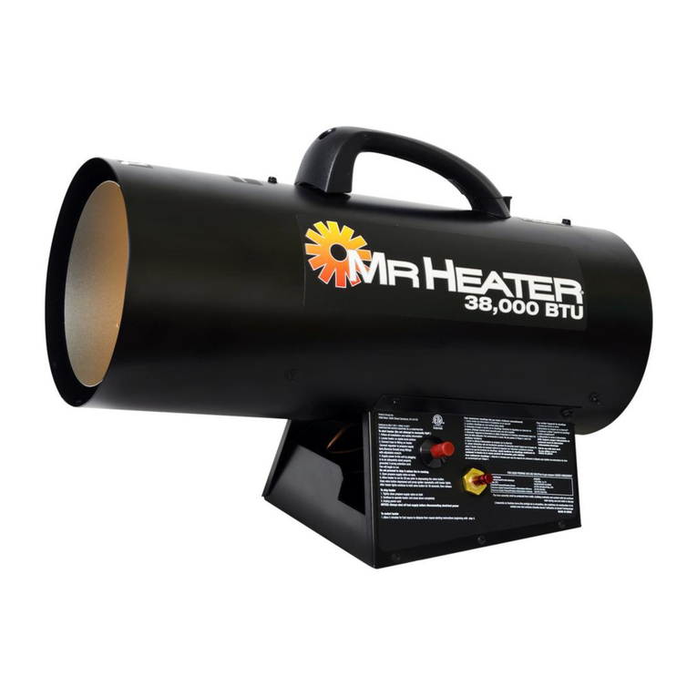 MrHeater MH38QFA Assembly instructions