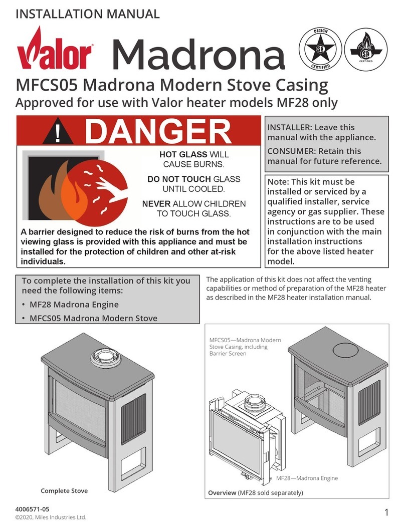 Valor MFCS05 User manual