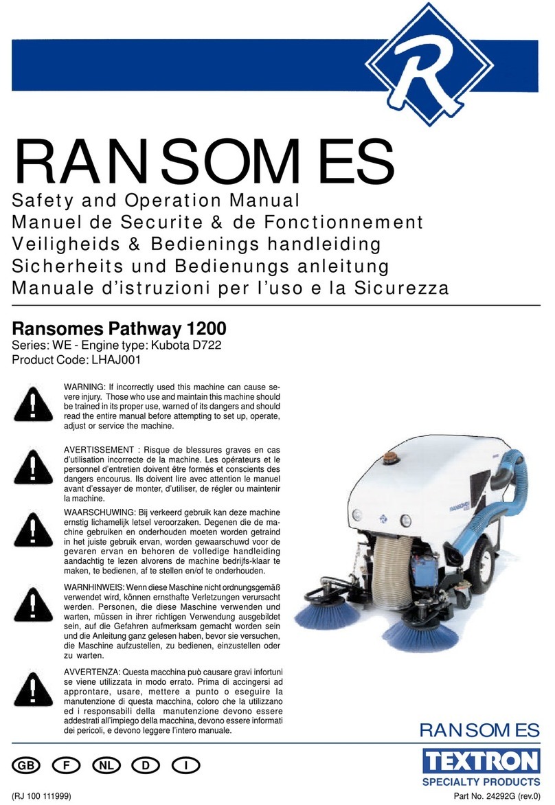 Textron Ransomes Pathway 1200 Guide