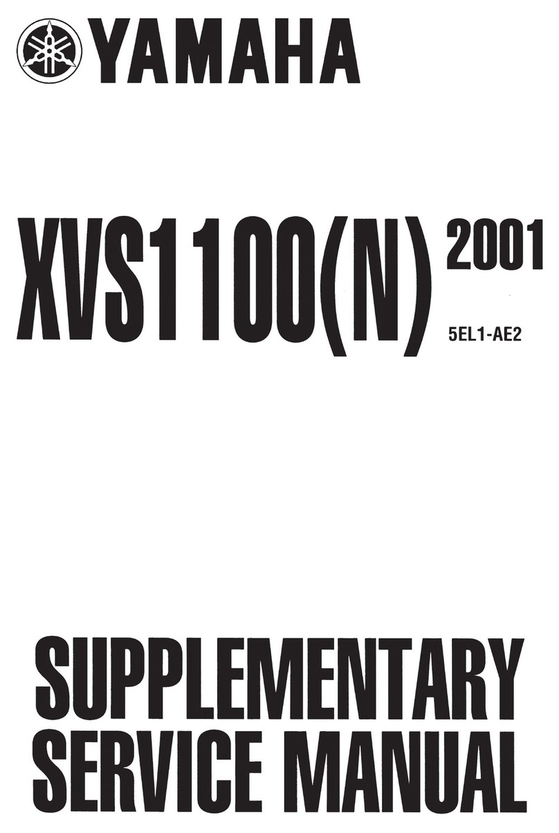Yamaha XVS1100 2001 Manual