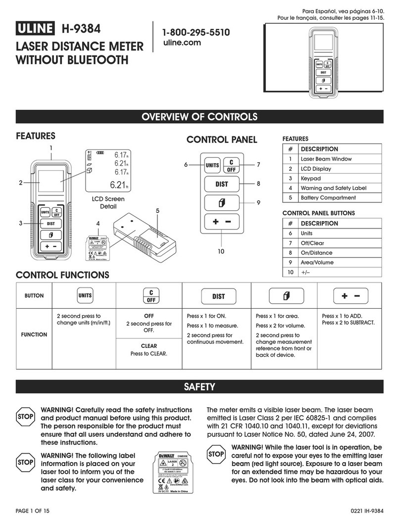 U-Line H-9384 User manual